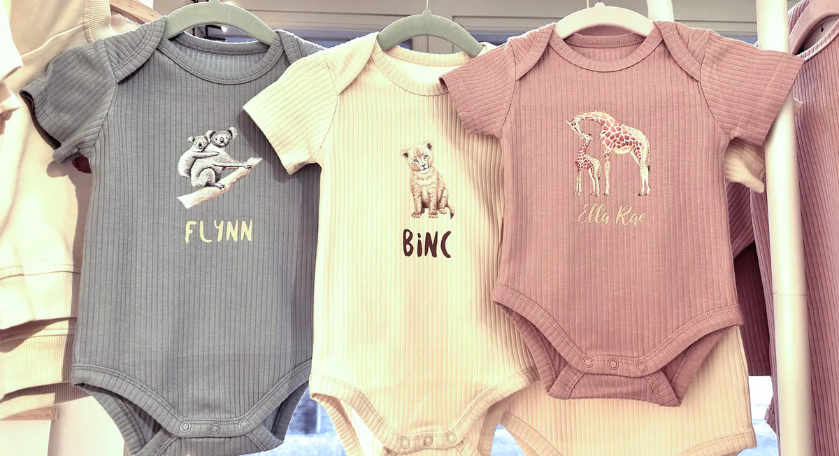 Baby rompers met naam