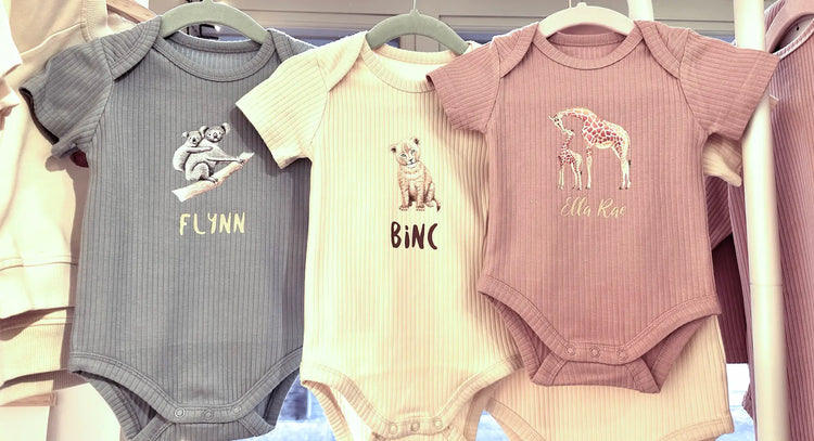 Baby rompers met naam