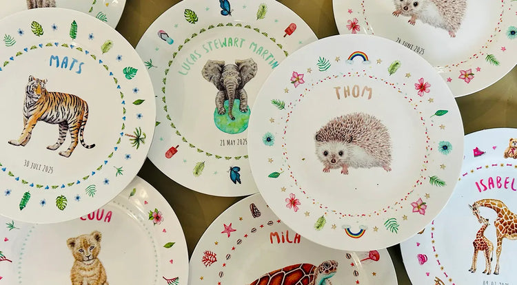 Kinderbordjes met naam