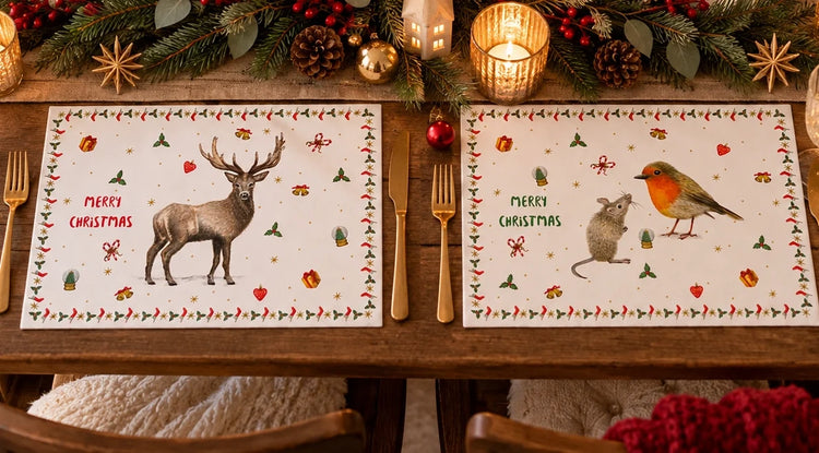 Kerstplacemats