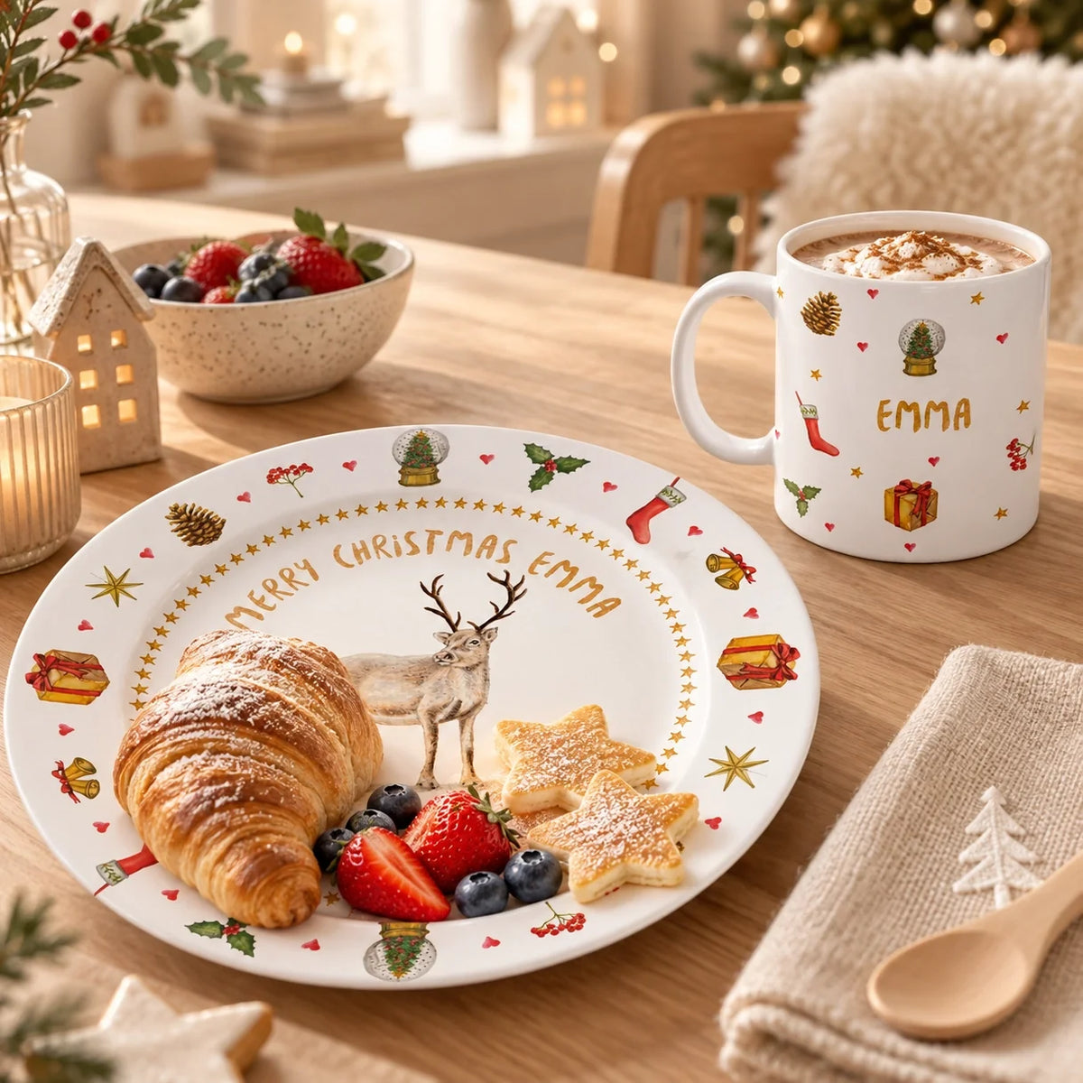 Kerstservies
