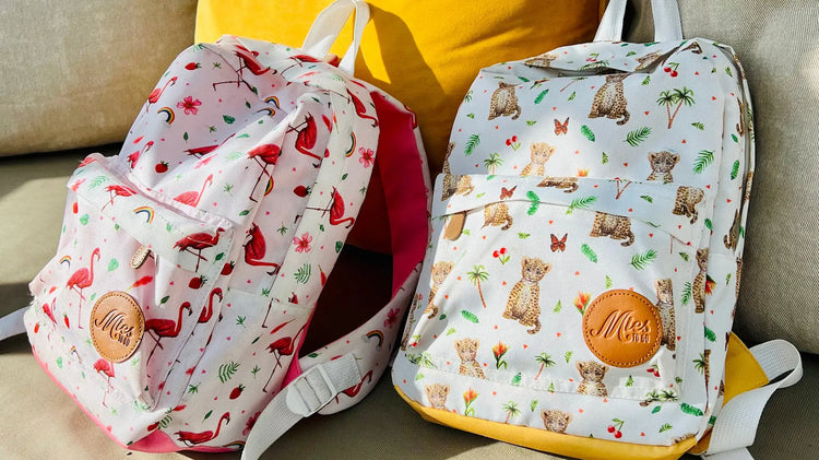 Kids rugzak schooltas Mies to Go luipaard duurzaam recycled RPET