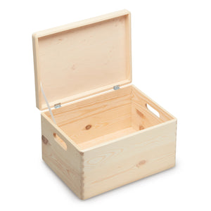 Erinnerungsbox aus Holz Alpaka mit Namen