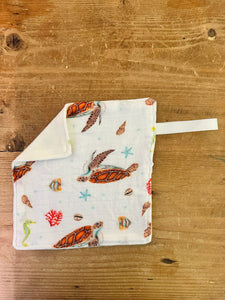 Speendoekje zeeschildpad hydrofiel