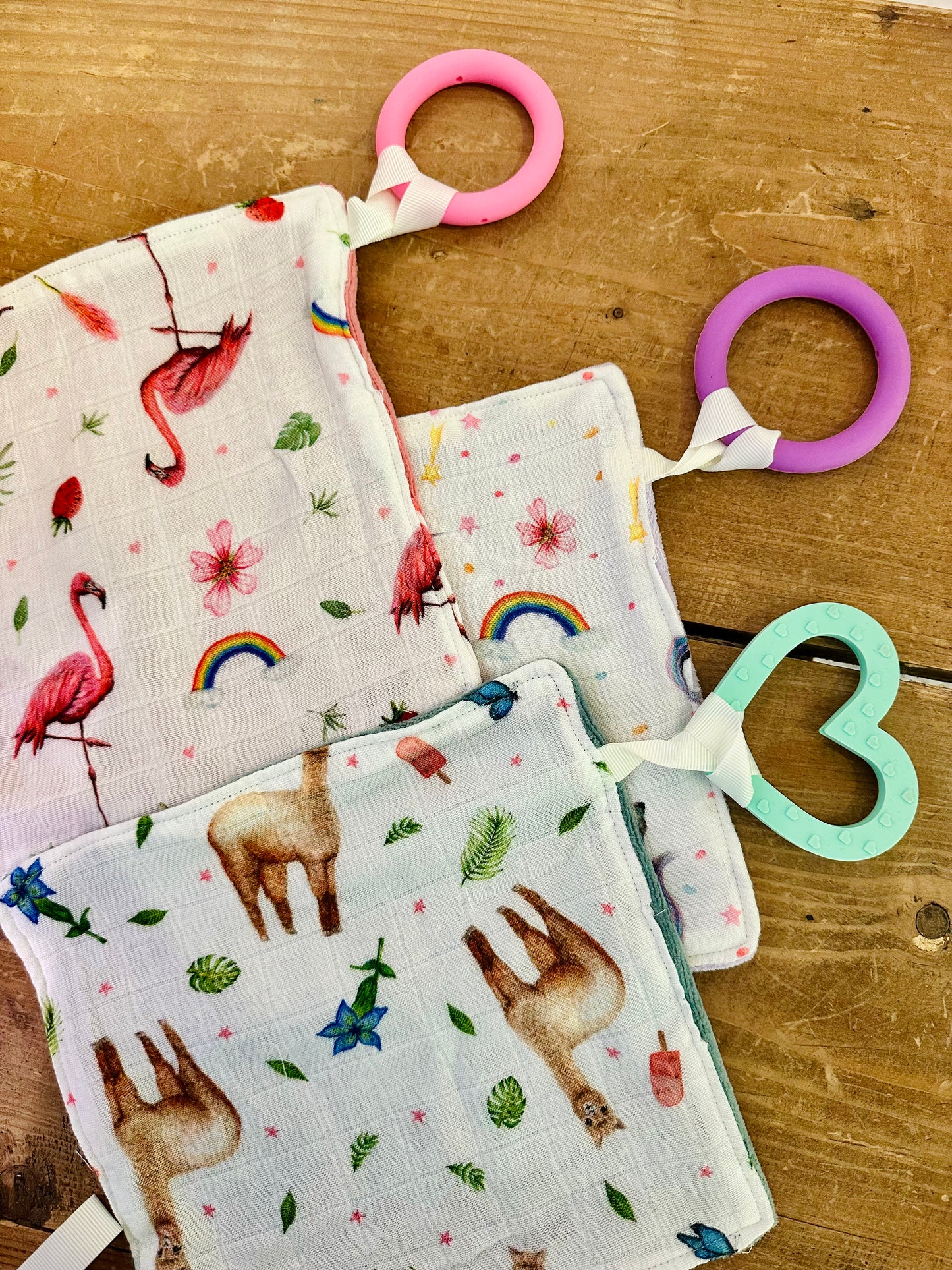 Pacifier cloth unicorn hydrophilic