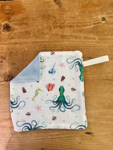 Pacifier cloth baby octopus hydrophilic