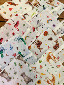 Pacifier cloth unicorn hydrophilic
