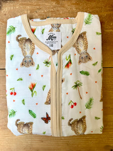 Baby Sommerschlafsack Baby-Leopard Größe 110