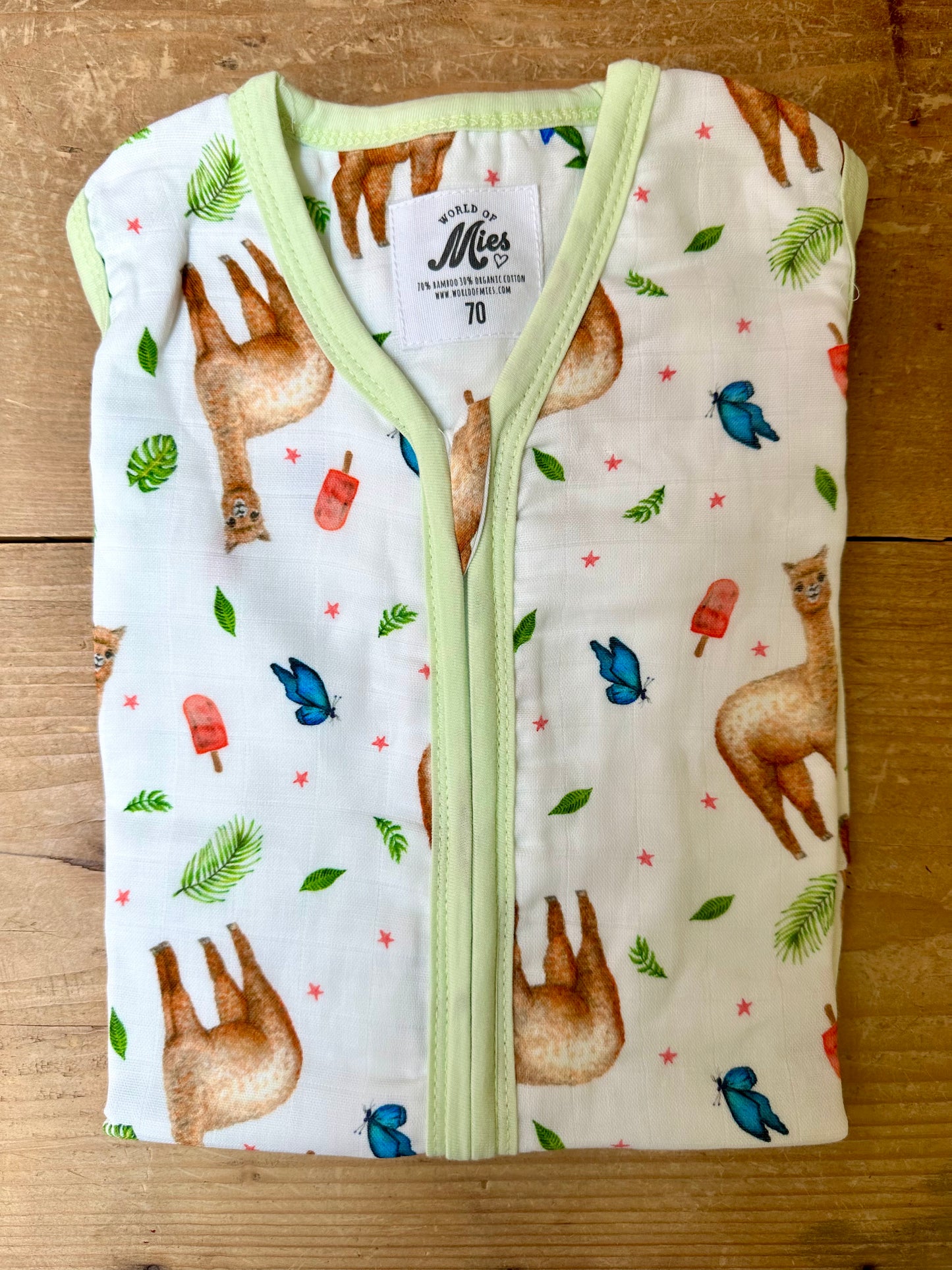 Baby Sommerschlafsack Alpaka