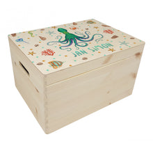 Afbeelding in Gallery-weergave laden, Memorybox octopus met naam
