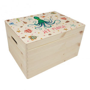 Memorybox octopus met naam