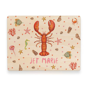 Memory box sea turtle with personalized name and birth date