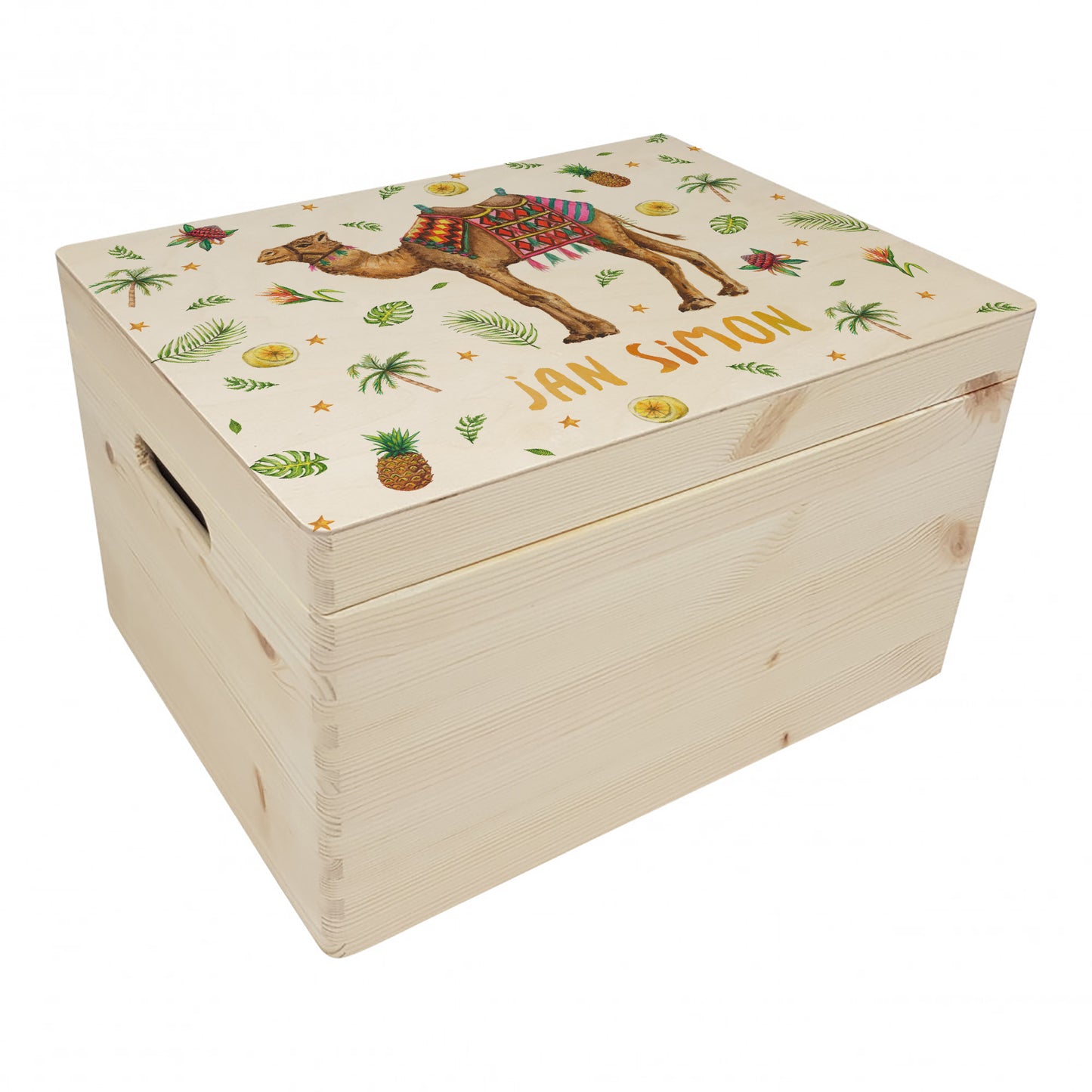 Erinnerungsbox Kamel mit Namen