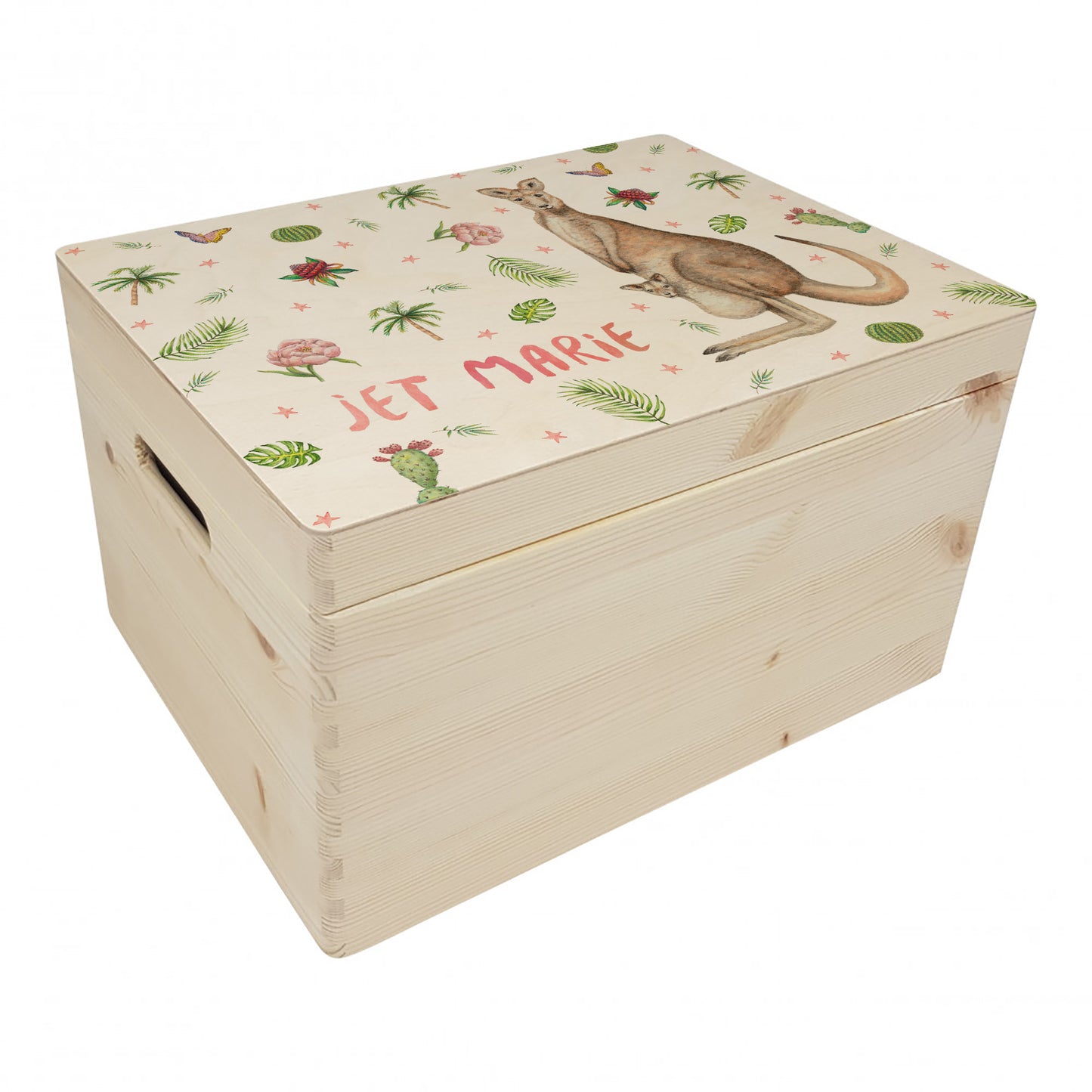 Erinnerungsbox Känguru mit Namen
