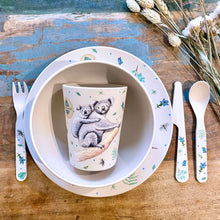 Load image into Gallery viewer, Zuperzozial X Mies to Go bioplastic tableware koala - durable and safe
