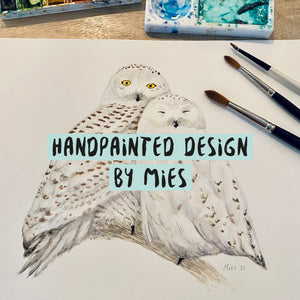 handpainted design by Mies to Go handgeschilderd aquarel dieren watercolour