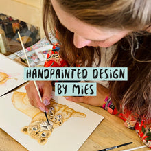Load image into Gallery viewer, handpainted design by Mies to go handgeschilderd aquarel watercolour animals dieren
