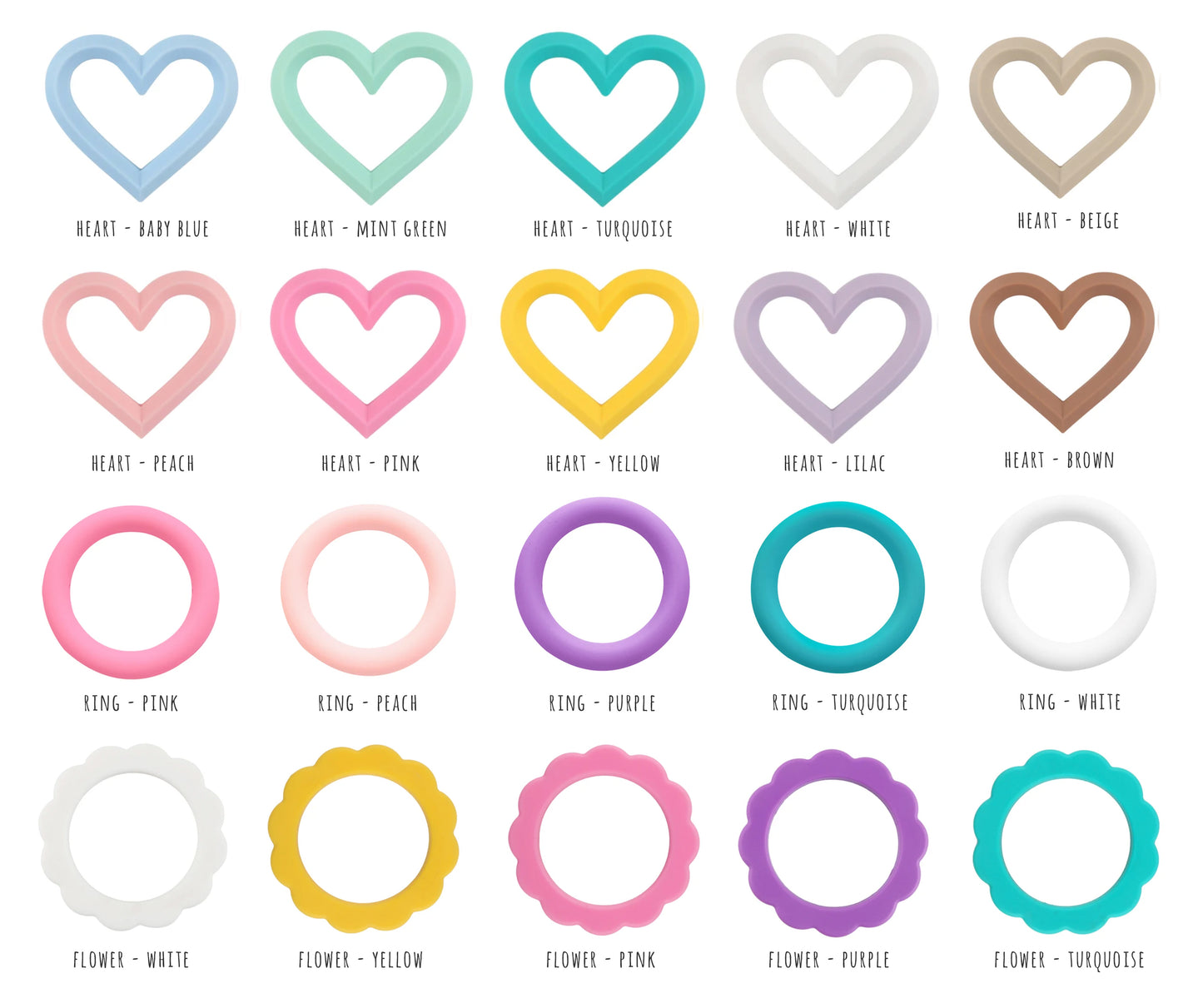 Teething ring - to combine with the pacifier cloth 