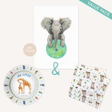 Afbeelding in Gallery-weergave laden, Kraamcadeau set jungle - Small
