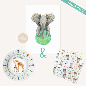 Kraamcadeau set jungle - Small