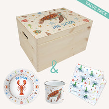 Afbeelding in Gallery-weergave laden, Kraamcadeau set zeedieren - Large
