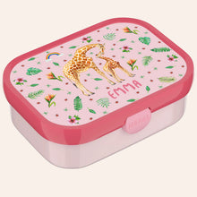 Afbeelding in Gallery-weergave laden, Broodtrommel giraf met naam
