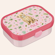 Afbeelding in Gallery-weergave laden, Broodtrommel leeuwtje met naam
