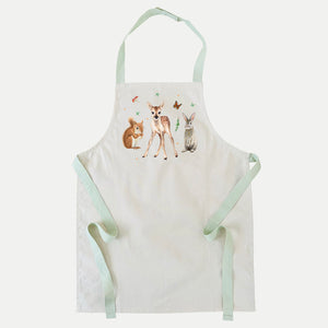 Canvas kids schort forest