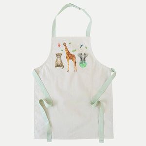 Canvas kids schort jungle