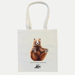 Canvas tote bag beer