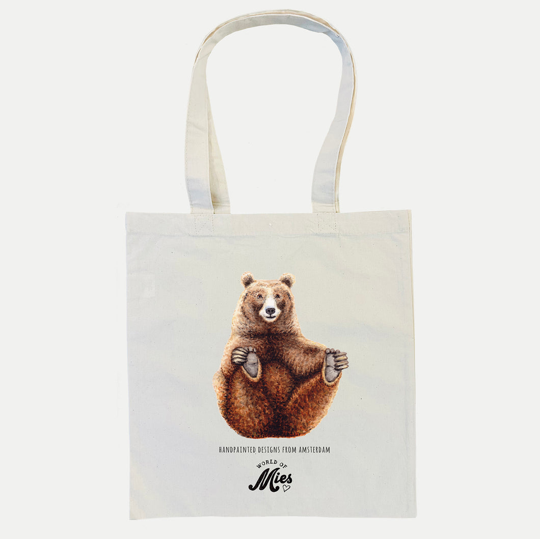 Canvas tote bag beer