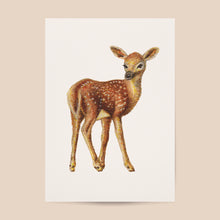 Afbeelding in Gallery-weergave laden, Poster hertje - Art print
