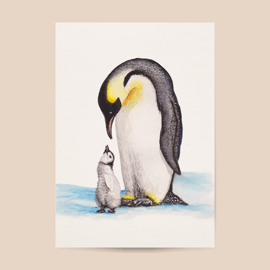 Poster penguin
