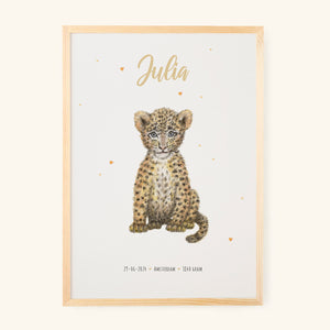 Poster baby leopard