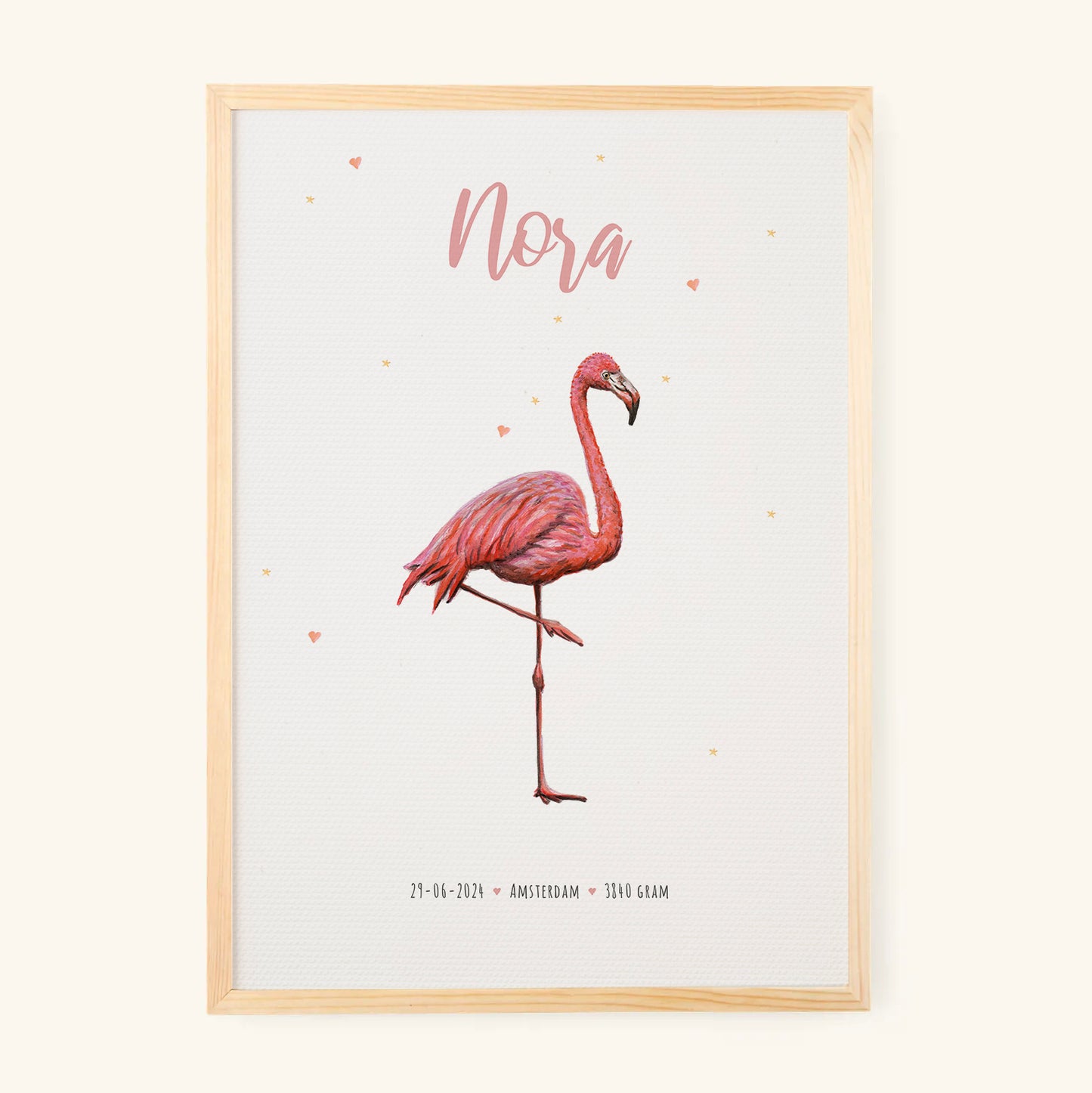 Poster flamingo