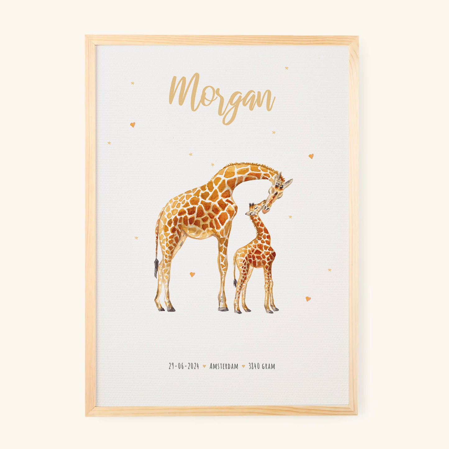 Poster giraffe