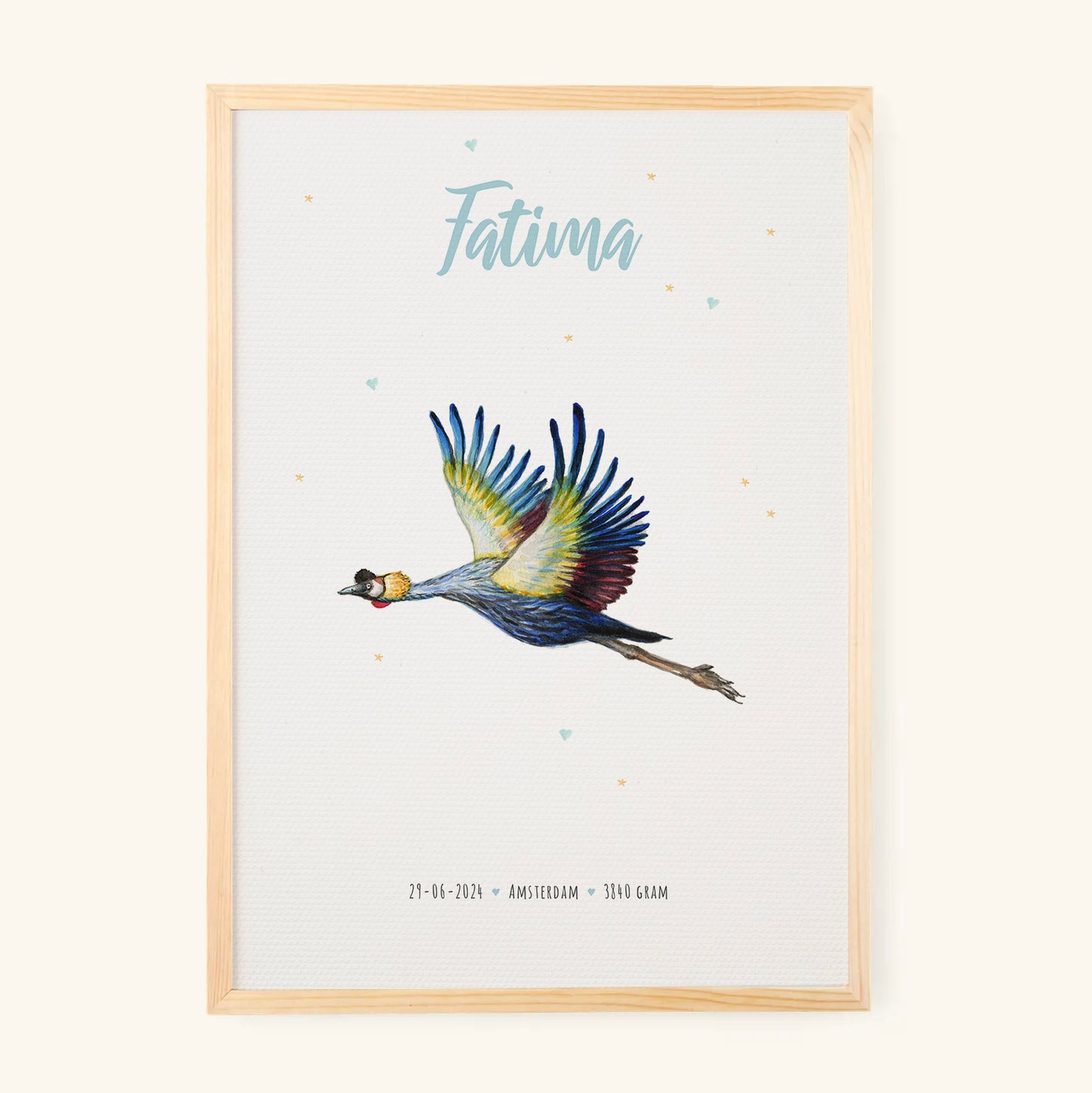 Poster kraanvogel - Art print