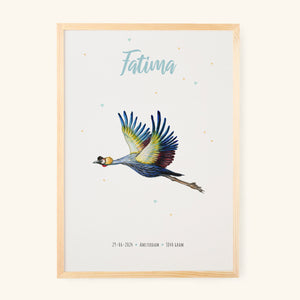 Poster kraanvogel - Art print