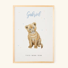 Afbeelding in Gallery-weergave laden, Poster leeuwtje - Art print
