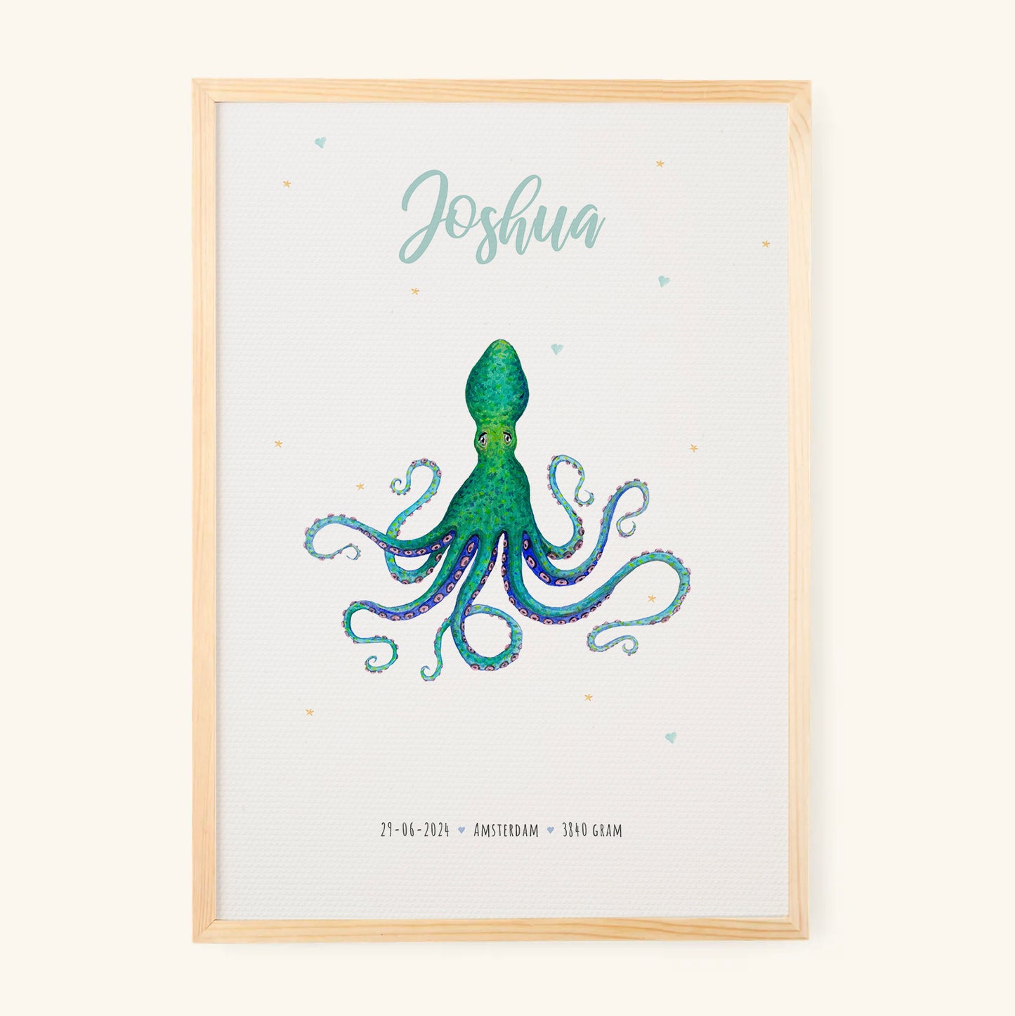 Poster octopus - Art print
