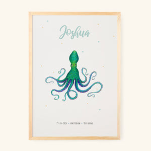 Poster octopus - Art print