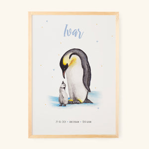 Poster pinguïns - Art print