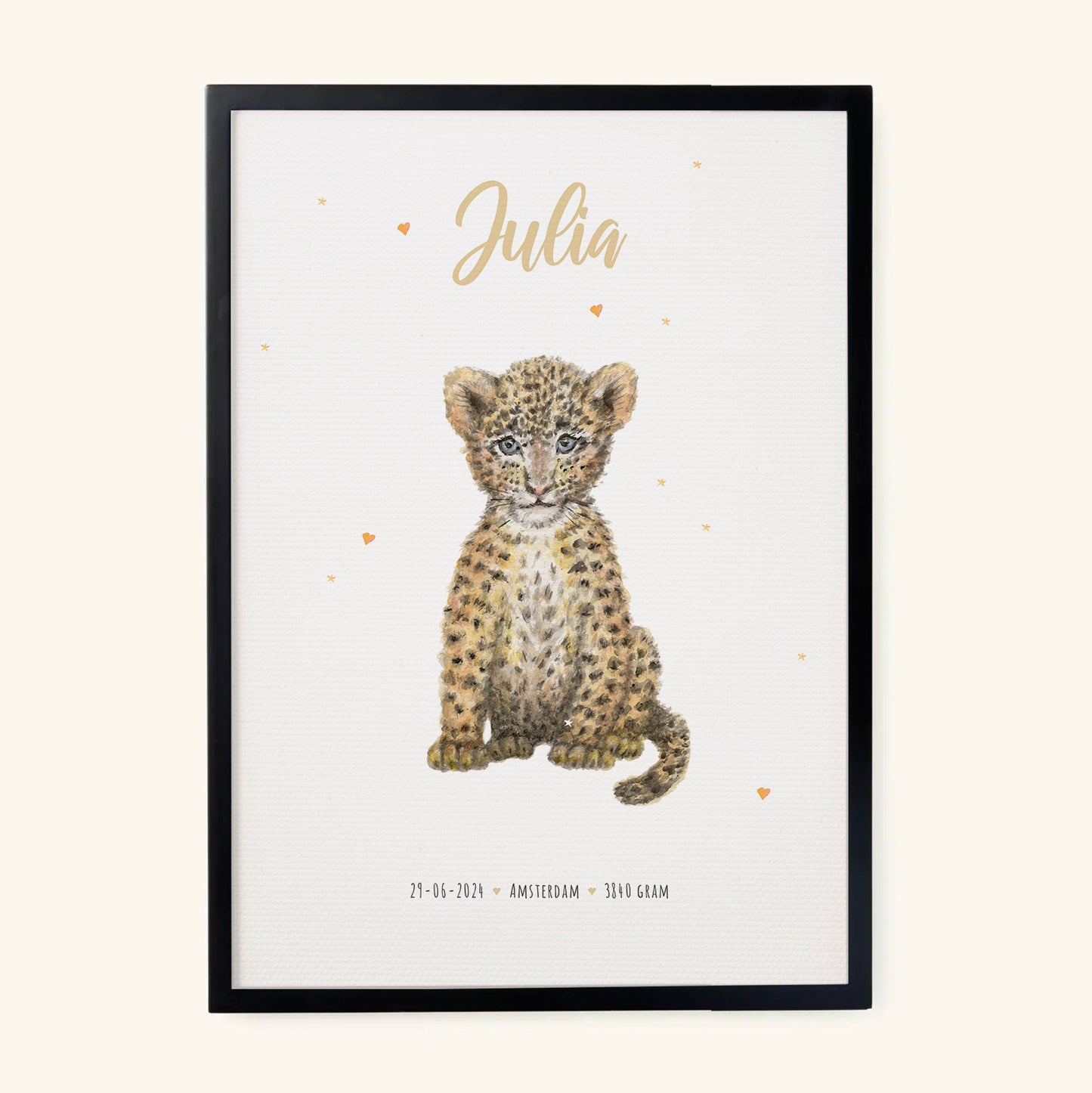 Poster Baby-Leopard