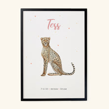 Load image into Gallery viewer, Poster cheetah
