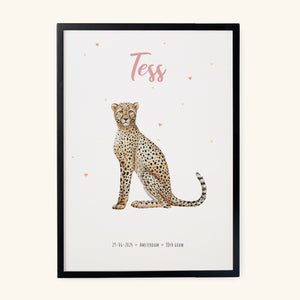 Poster cheetah