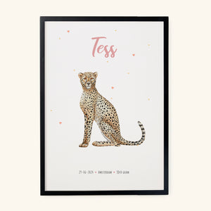 Poster cheetah - Art print