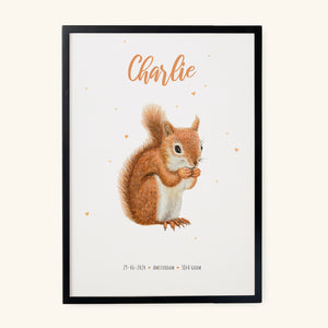 Poster Eichhörnchen
