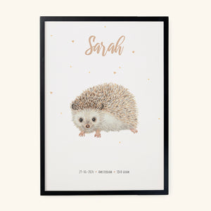 Poster egel - Art print