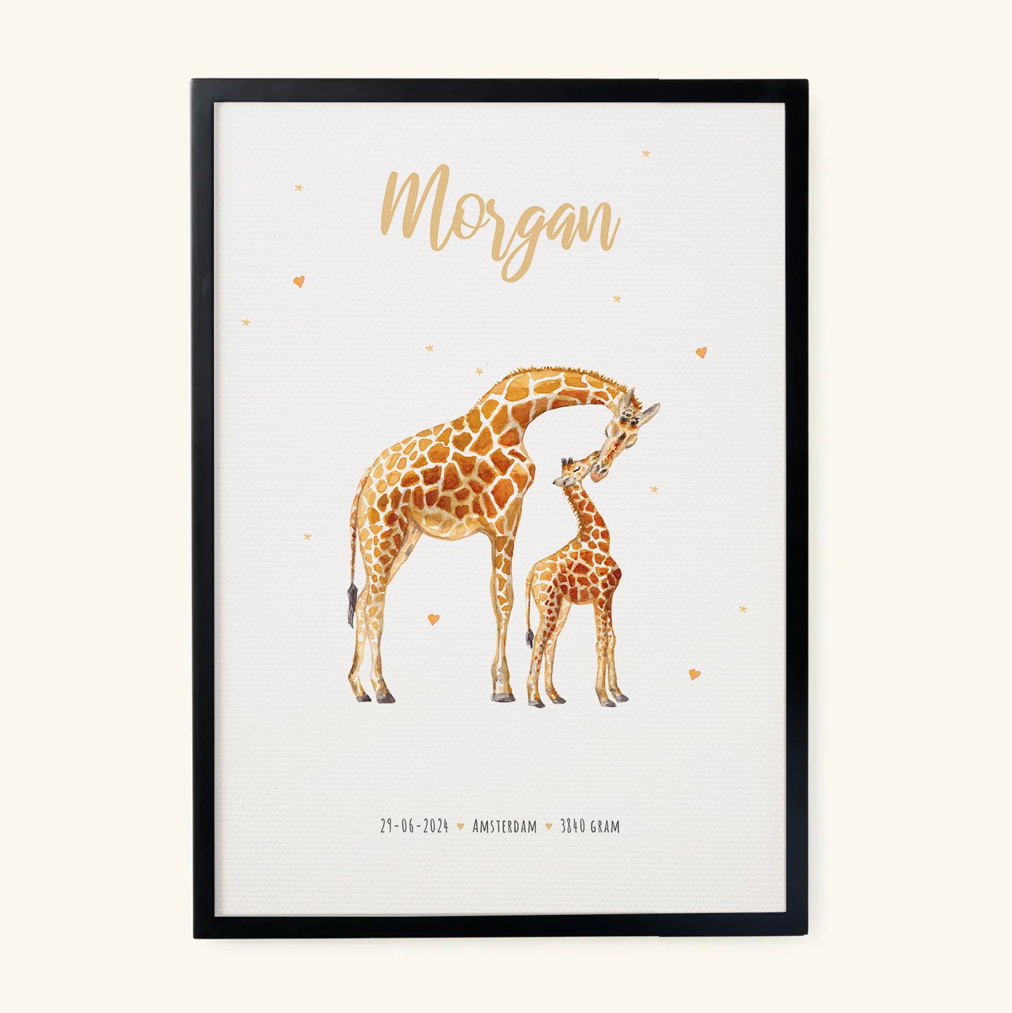 Poster giraffe