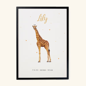 Poster giraffe